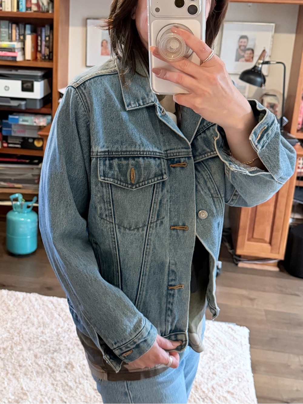 Arizona Vintage 90s Light Wash Denim Jacket